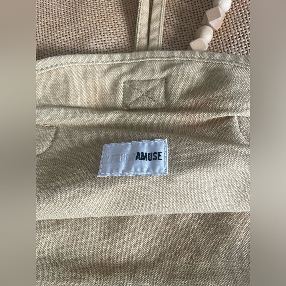 Amuse Society Round Beach Bag